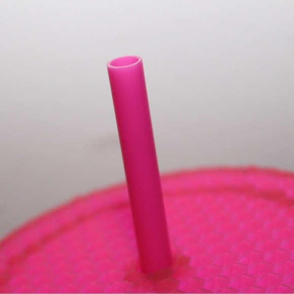 Starbucks Fall 2021 Hot Pink Soft Studded Cold Cup 24oz - Picture 2 of 5